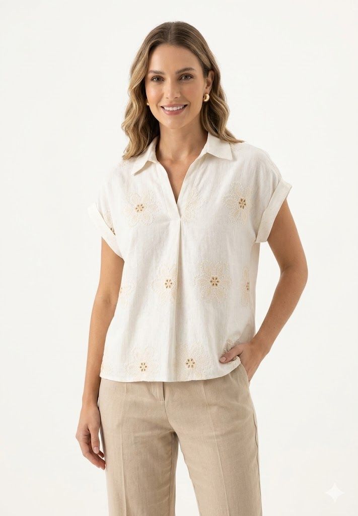 Boho Chic Daisy Shirt